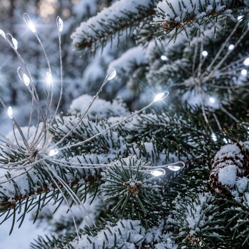 Brilagi LED spolja&amp;scaron;nji božićni niz 300xLED 7m IP44 hladna bela, efekat vatrometa Slike