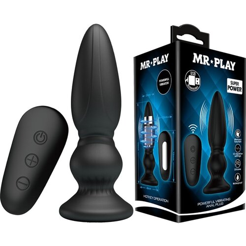  Analni punjivi vibrator na daljinski | Mr. Play Super Power I Slike