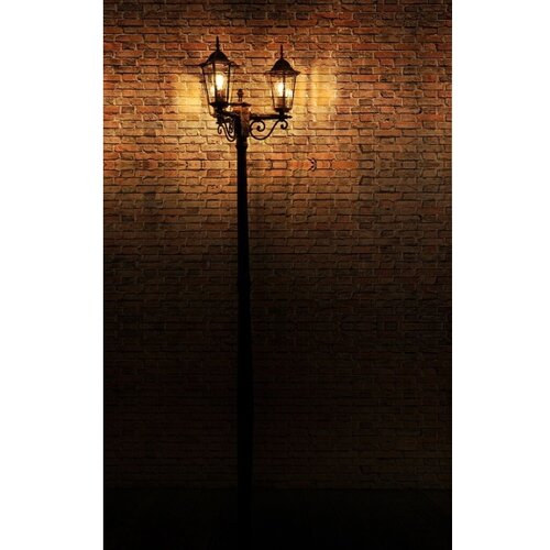  Spolja&amp;scaron;nja lampa 3xE27/20W/230V IP43 2,58 m crna Slike