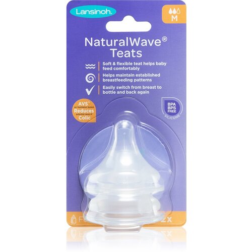 Lansinoh NaturalWave cucelj za stekleničko Medium 2 kos Cene