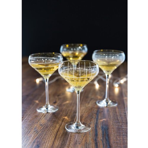 Mikasa Set 4 kozarcev za šampanjec Mikasa Cheers, 300 ml Cene