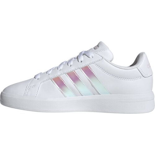 Adidas patike za devojčice grand court 3.0 j ftw, bele Slike