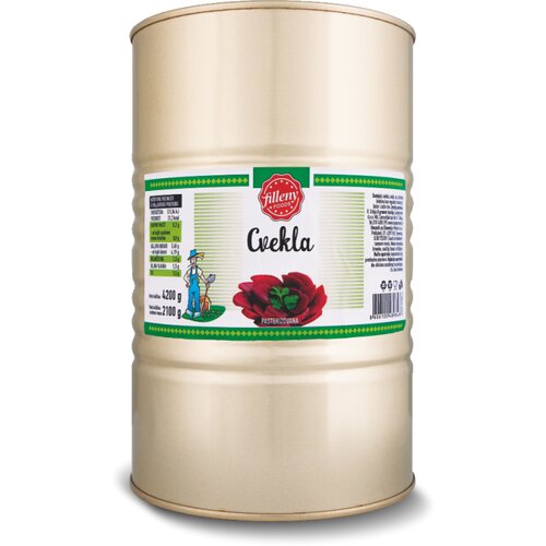 FILLENY FOODS Cvekla, 4.2kg Cene