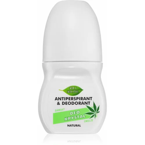 Bione Cosmetics Cannabis antiperspirant roll-on s mirisom cvijeća 80 ml