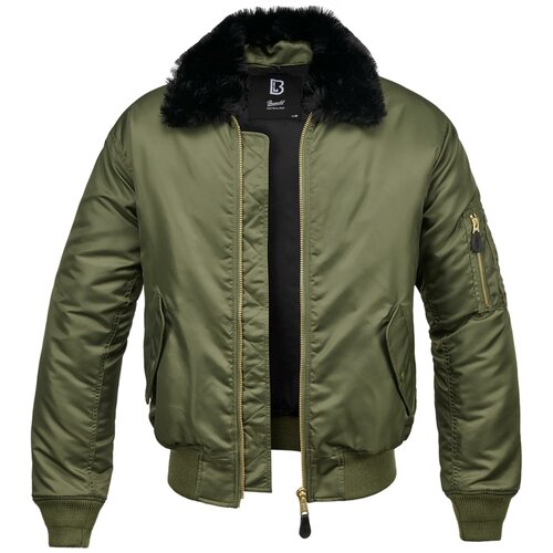 Brandit MA2 Jacket Fur Collar olive Cene