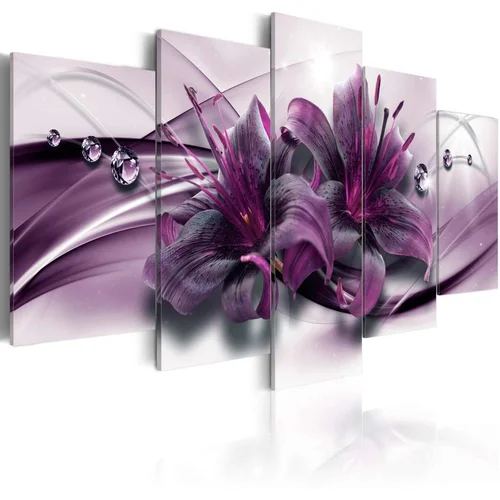  Slika - Violet Lily 200x100