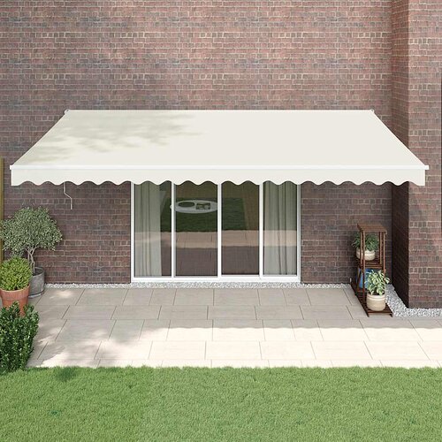  Automatska tenda na uvlačenje krem 5 x 3 m Cijene