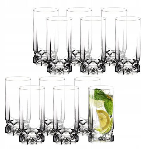 KADAX kozarci za pitje 12x 325ml set visokih kozarcev, (5000351640) Cene