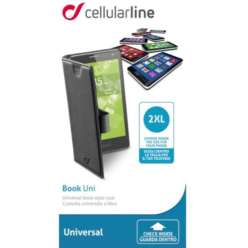 Cellular Line BOOKUNI2LK-UNI XXL ETUI , (567246) Cene