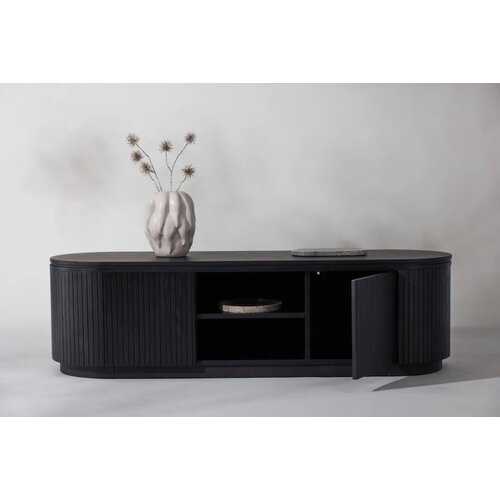 Vind Collection Vind TV komoda Fj&amp;auml;llbacka 48 &amp;times; 45 &amp;times; 160 cm, crna Slike