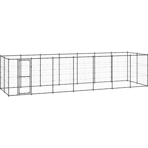  Vanjski kavez za pse čelični 16 94 m&amp;sup2; Slike
