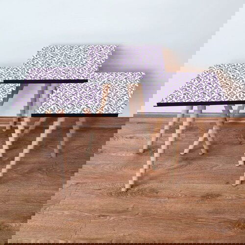 Hanah home 3Shp247 - white whitepurple nesting table (3 pieces) Cene