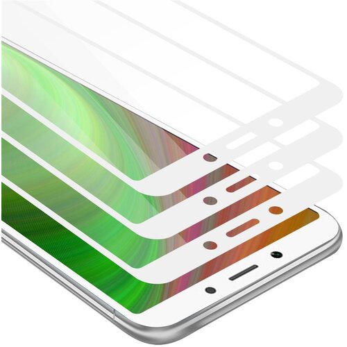  xiaomi redmi 6A - zaščitna folija v transparentno z belo - 3-pack kaljeno steklo za zaščito zaslona s trdoto 9H in 3D dotikom, (20548185) Cene
