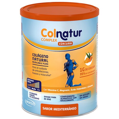 Protekal Kolagen Colnatur SA KURKUMOM i sa magnezijumom, vitaminom C i hijaluronskom kiselinom, 250g Cene