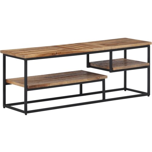 VidaXL TV ormarić 110 x 30 x 39 cm od masivne obnovljene tikovine Slike