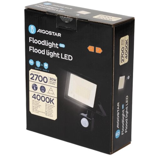 Aigostar led reflektor sa senzorom LED/30W/230V 4000K IP65 Slike