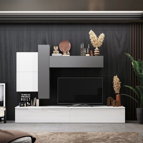LC Mobili Moderna zidna jedinica za dnevni boravak, 276x190 cm INFINITY 2.0 900007-ADBI Slike
