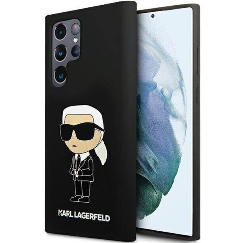 Karl Lagerfeld Maska Karl Lagerfeld Silicone Ikonik za Samsung S24 Ultra/ S928B crna Cene