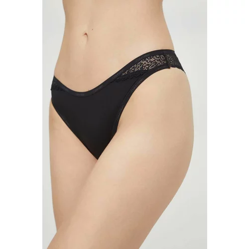 Calvin Klein Underwear Brazilke boja: crna, od čipke