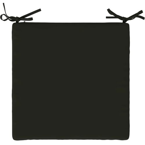  Jastučići za sjedalo od 4 dijela SOEST 4 kom. 100% poliester - Crna (poliester) 40 x 40 x 3 cm 4 Slike