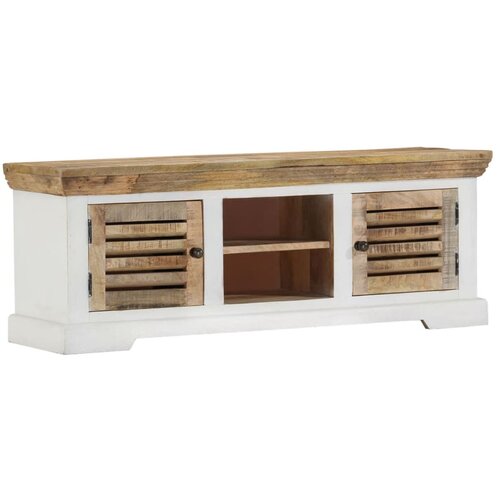 The Living Store TV omarica 110x30x40 cm trden mangov les - TV Omarica, (21375861) Cene