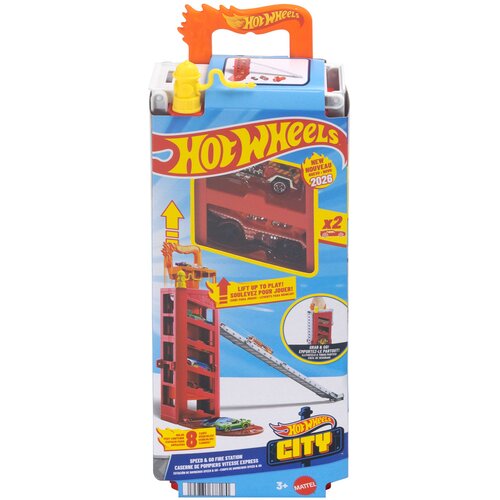 Mattel Hot Wheels: Turbo start vatrogasna postaja s 2 autića - Cijene
