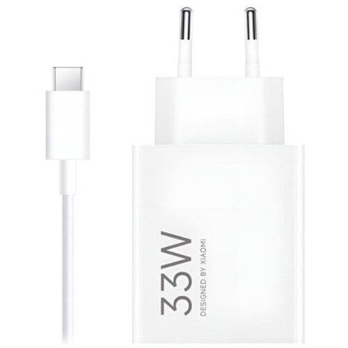 Xiaomi 33W Charging Combo (Type-A) USB-A EU adapter+ kabl Tip-C punjac Slike