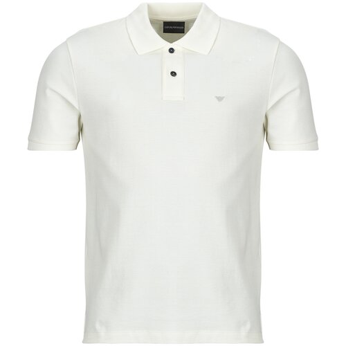 Emporio Armani Polo majice kratki rokavi EM005239 Bela Cene