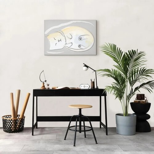  Slika - Sleepy Kitty (1 Part) Vertical 30x20 Standard Slike