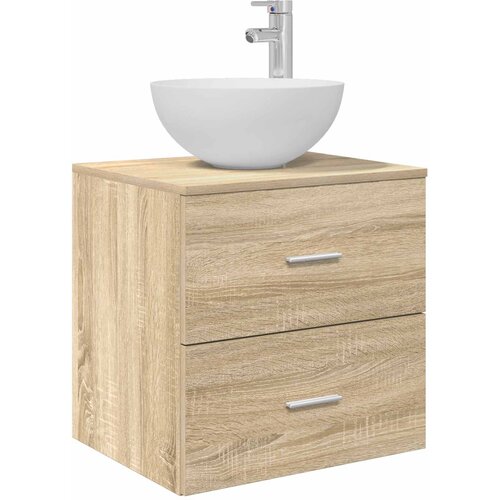 vidaXL Svetilka s pritrditvijo na steno Sonoma hrast 49,5 x 35 x 63 cm, (5000246128) Cene