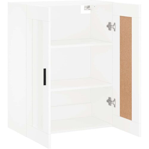 VidaXL Stenska omarica bela 69,5x34x90 cm inženirski les Slike