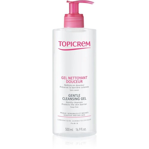 Topicrem Gentle Cleansing Gel nežen gel za umivanje telesa in obraza 200 ml unisex Cene