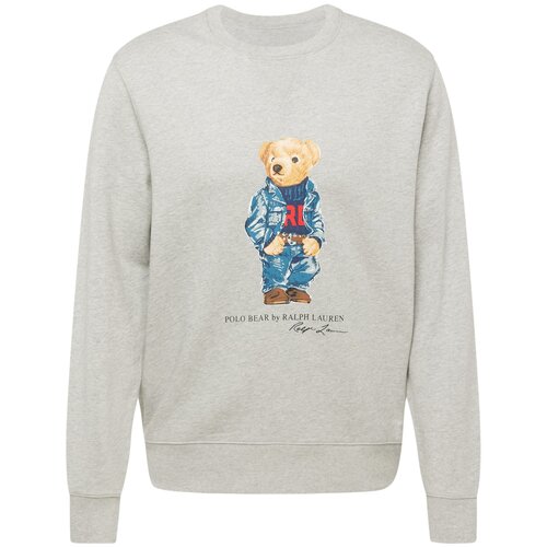 Polo Ralph Lauren Sweater majica morsko plava / smeđa / siva melange / crvena Slike