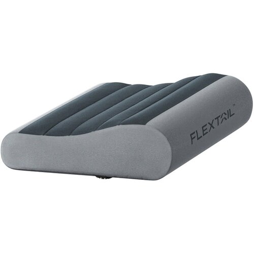 FLEXTAIL napihljiv vzglavnik Zero pillow, siva, 40x30x10 cm Cene