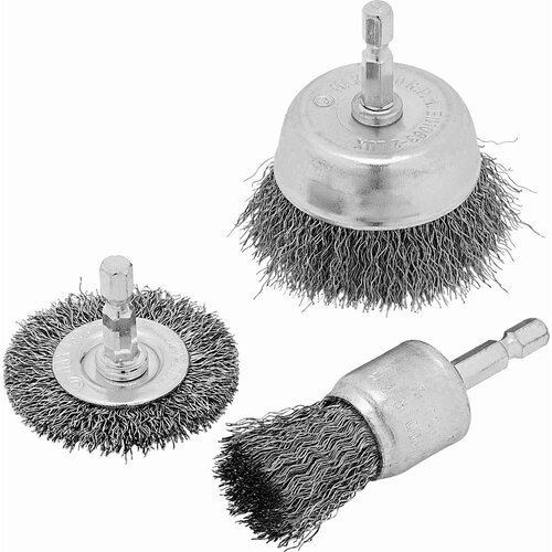 Lux Tools Četka za bu&scaron;ilicu 3-DJELNI SET OD ČELIKA Cijene