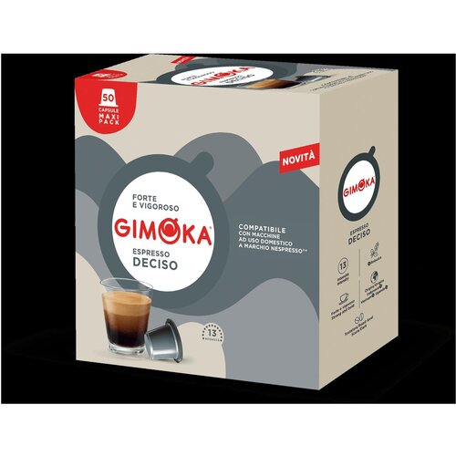 GIMOKA kapsule za kafu Nespresso Deciso X50 Slike
