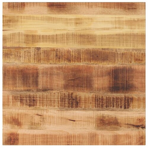 Stolna ploča 70x70x2 5 cm četvrtasta masivno obnovljeno drvo - Grubo drvo manga (prirodno) 70 x 70 cm 1 25 mm Cijene