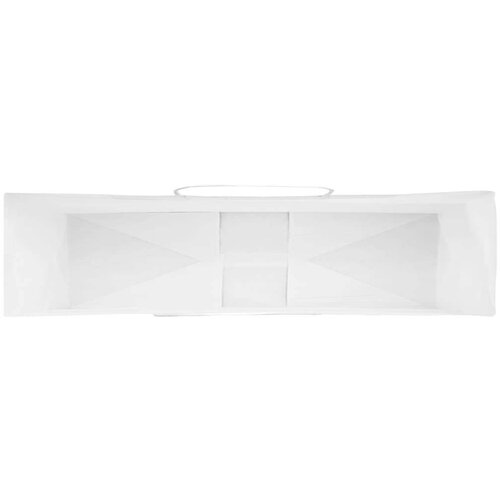  Papirnate vrečke 250 kosov z ročaji bela 54x15x49 cm - - Bela - 28.1 - 54 x 15 x 49 cm - 2025- Slike