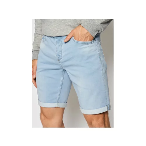 Only & Sons Jeans kratke hlače Ply 22018587 Modra Regular Fit