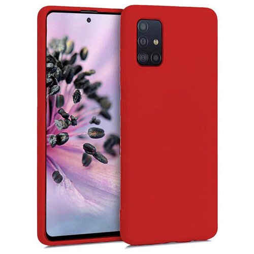 mobiline.si Gumijasti / gel etui Soft Feeling za Samsung Galaxy A53 - rdeči Cene