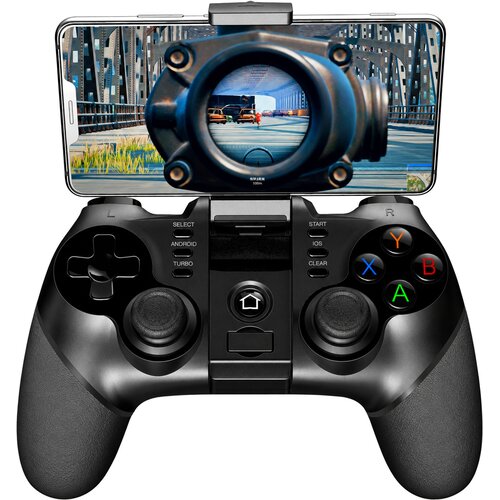 Ipega brezžični igralni plo&scaron;ček z nosilcem za telefon črne barve za PC & PS4 & PS3 & Switch & mobilne telefone Cene