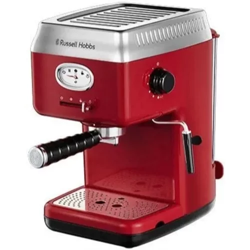 Russell Hobbs retro espresso avtomat, rdeč, 28250-56