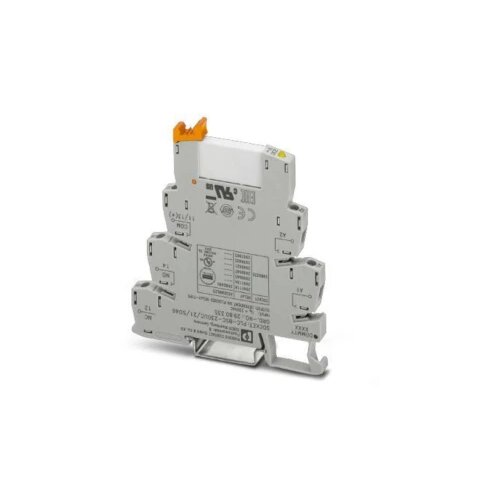  Relejni modul 1 St. Phoenix Contact PLC-RSC-230UC/21/SO46 Nazivni napon: 230 V/AC Prebacivanje struje (maks.): 6 A 1 prebacivanj Slike