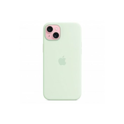 Apple iPhone 15 Plus Silicone Case with MagSafe - Soft Mint (mwng3zm/a) - maska za iPhone Cene