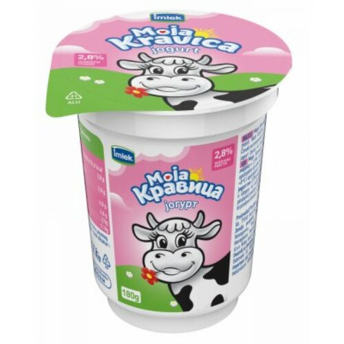 Imlek Moja kravica jogurt 2,8% MM 180g čaša Slike