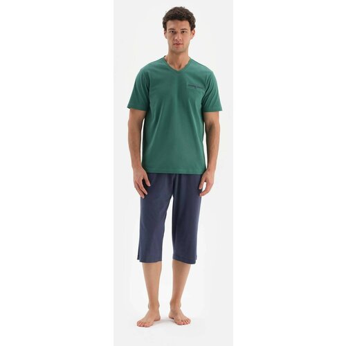 Dagi Pajama Set - Khaki - Plain Cene