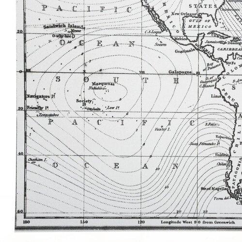 JJA SAS Podmetač Planisphere 45 x 30 cm Slike