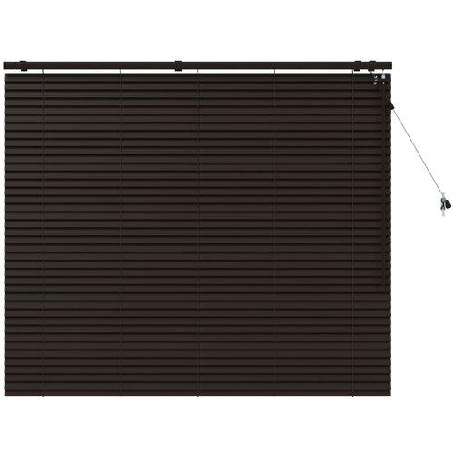 vidaXL Venecijanska žaluzija Temno rjava 155 x 130 cm 35 mm, (5000297155) Cene