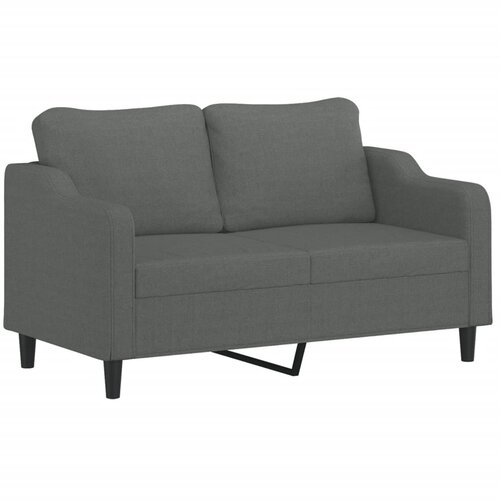 Maison Chic Dvosed kavč - Sofa - Kanape temno siv 140 cm blago, (21726975) Cene