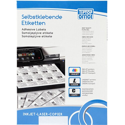 TTO Naljepnice 37,5&times;23,5, Bijela Cijene